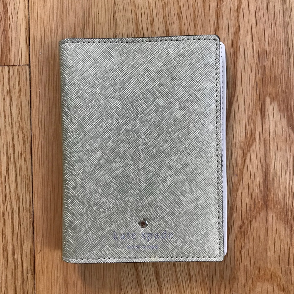 Gold Kate Spade Passport Holder